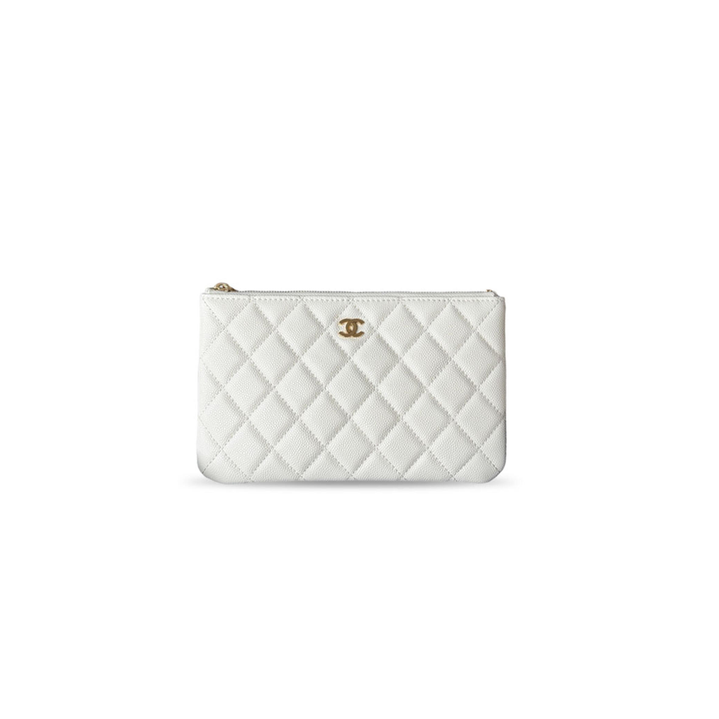 CHANEL CAVIAR ZIPPY POUCH AP1071 (20*12.2*1cm)